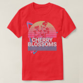 Cherry Blossom Retro  T-shirt (Design voorkant)
