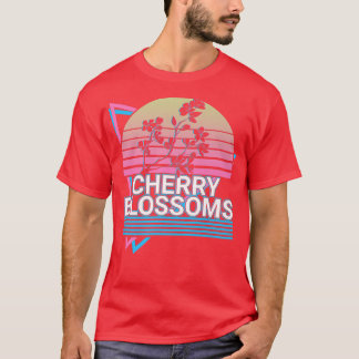 Cherry Blossom Retro  T-shirt