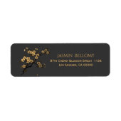 Cherry Blossom Return Label (Voorkant)