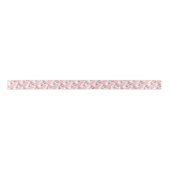 Cherry Blossom Ribbon Custom Roze Blossom Ribbon Satijnen Lint (Voorkant)