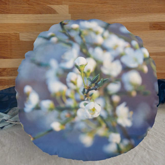 Cherry blossom rond kussen (Creator heeft geüpload)