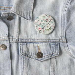Cherry Blossom Ronde Button 5,7 Cm