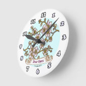 Cherry Blossom Ronde Klok (Hoek)