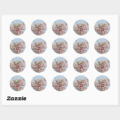 Cherry Blossom Ronde Sticker (Vel)