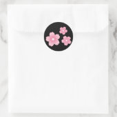 Cherry Blossom Ronde Sticker (Tas)