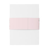 Cherry Blossom Roos Gold Butterflies Quinceanera Uitnodigingen Wikkel (Achterkant Voorbeeld)