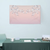 Cherry Blossom Roos Gradient Spandoek (Beurs)