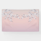 Cherry Blossom Roos Gradient Spandoek (Horizontaal)