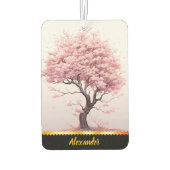 Cherry blossom roze auto luchtverfrisser (Achterkant)