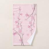 Cherry Blossom - Roze Bad Handdoek (Handdoek)
