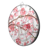 Cherry blossom roze bloemen bloemen Sakura Asian Dartbord (Voorkant Rechts)