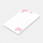 Cherry Blossom  Roze Custom Post-it® Notes (Schuin)