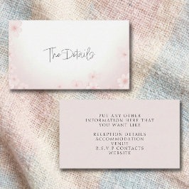 Cherry Blossom Roze De Details Behuizing Kaart