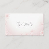 Cherry Blossom Roze De Details Behuizing Kaart (Voorkant)