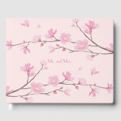 Cherry Blossom - Roze Gastenboek (Voorkant)