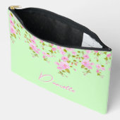 Cherry Blossom Roze & Groen Custom Etui (Open)
