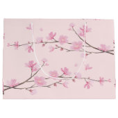 Cherry Blossom - Roze Groot Cadeauzakje (Achterkant)