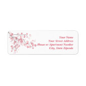 Cherry Blossom Roze Label (Voorkant)