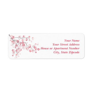 Cherry Blossom Roze Label