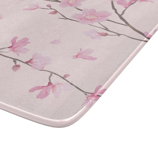 Cherry Blossom - Roze Snijplank (Hoek)