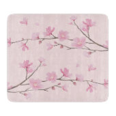 Cherry Blossom - Roze Snijplank (Voorkant)