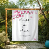 Cherry Blossom Roze Vlinder Vrijgezellenfeest Wandkleed