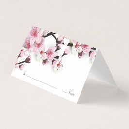 Cherry Blossom Roze Wit Tent Plaats Kaarten