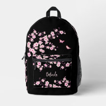 Cherry Blossom Roze Zwart Monogram