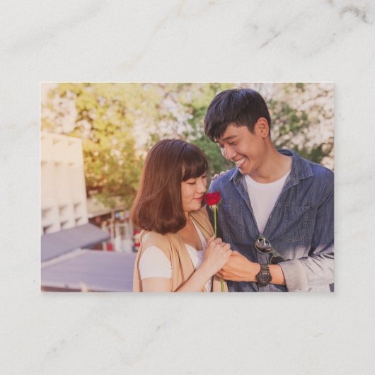 Cherry Blossom RSVP Online | QR-code Informatiekaartje (Achterkant)