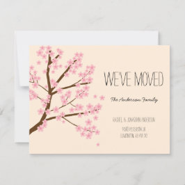 Cherry Blossom Sakura Boom We hebben ons verplaat Kaart
