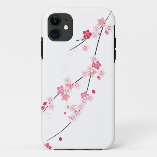 Cherry Blossom Sakura iPhone Case (Achterkant)