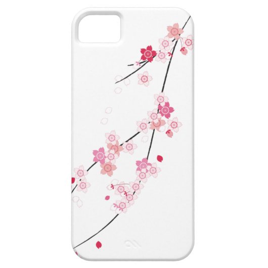 Cherry Blossom Sakura iPhone Case (Achterkant)