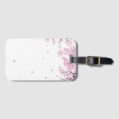 Cherry Blossom Sakura Japanese Art Tote Bagagelabel (Voorkant (horizontaal))