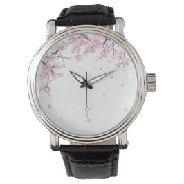 Cherry Blossom Sakura Japanese Art Tote Horloge