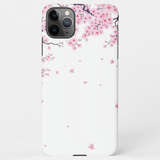 Cherry Blossom Sakura Japanese Art Tote  iPhone Hoesje (Achterkant)