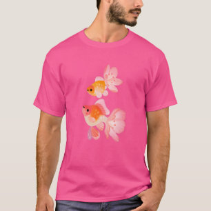 Cherry Blossom Sakura Japanse goudvis T-shirt