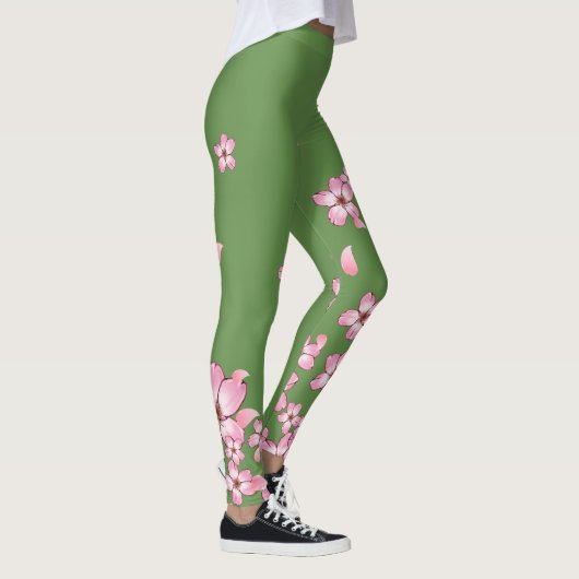 Cherry Blossom (Sakura) Leggings (Rechts)
