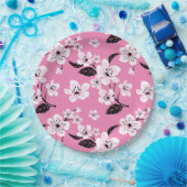 CHERRY BLOSSOM - SAKURA (LITE PINK) PAPIEREN BORDJE (Feest)