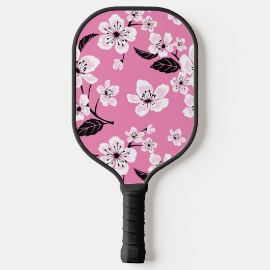 CHERRY BLOSSOM - SAKURA (LITE PINK) PICKLEBALL PADDLE (Achterkant)
