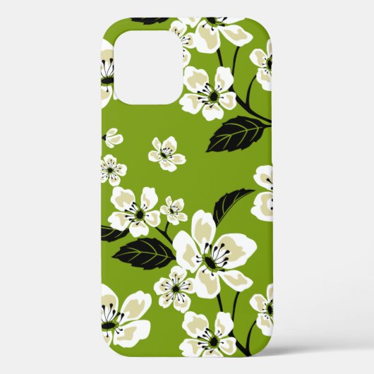CHERRY BLOSSOM - SAKURA (MATCHA GREEN) Case-Mate iPhone CASE (Achterkant)