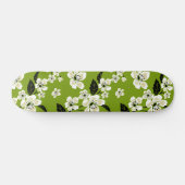 CHERRY BLOSSOM - SAKURA (MATCHA GREEN) PERSOONLIJK SKATEBOARD (Horizontaal)