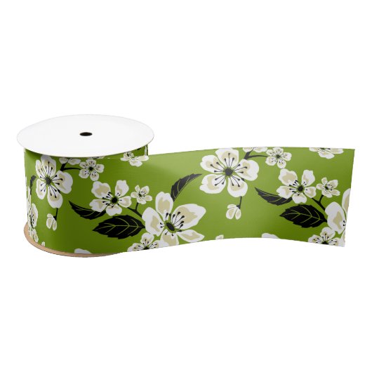 CHERRY BLOSSOM - SAKURA (MATCHA GREEN) SATIJNEN LINT (Spoel)