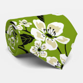 CHERRY BLOSSOM - SAKURA (MATCHA GREEN) STROPDAS (Opgerold)