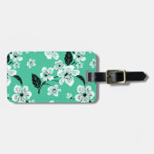 CHERRY BLOSSOM - SAKURA (MINT) BAGAGELABEL (Voorkant horizontaal)