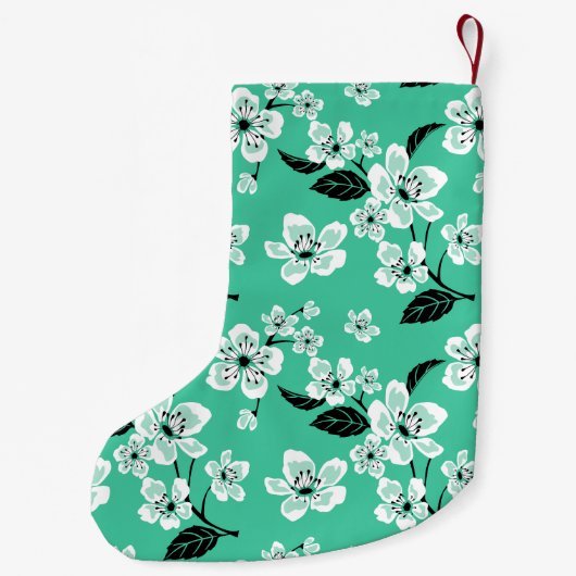 CHERRY BLOSSOM - SAKURA (MINT) KLEINE KERSTSOK (Achterkant)