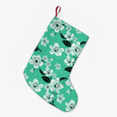 CHERRY BLOSSOM - SAKURA (MINT) KLEINE KERSTSOK (Voorkant (Hangend))