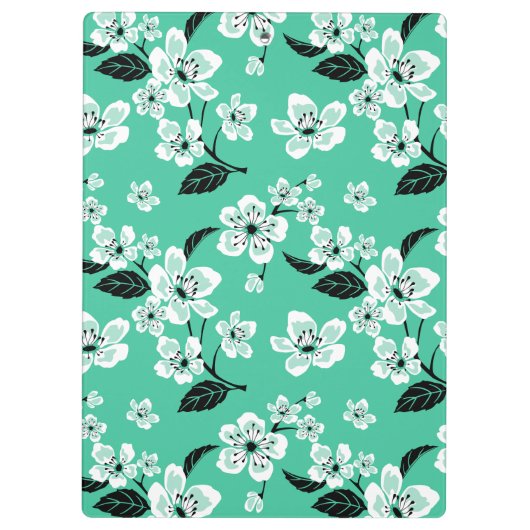 CHERRY BLOSSOM - SAKURA (MINT) KLEMBORD (Achterkant)