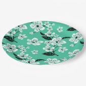 CHERRY BLOSSOM - SAKURA (MINT) PAPIEREN BORDJE (Gekanteld)