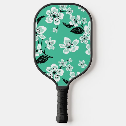 CHERRY BLOSSOM - SAKURA (MINT) PICKLEBALL PADDLE (Achterkant)