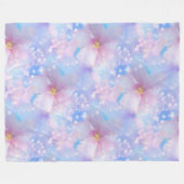 Cherry Blossom - Sakura naadloos patroon 5 Fleece Deken (Voorkant (Horizontaal))